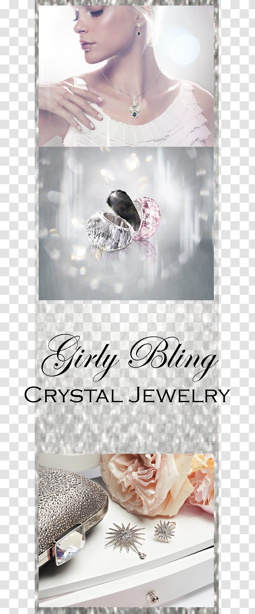 Rhodium Ring Swarovski AG Eyelash Plating - Calendar - Wedding Jewelry Transparent PNG
