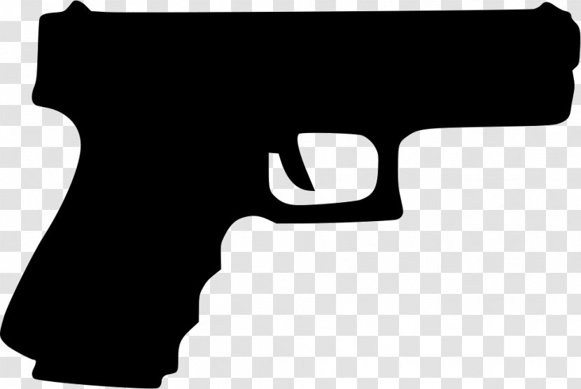 Pistol Firearm .40 S&W Glock Gun - Magazine - Clipart Transparent PNG