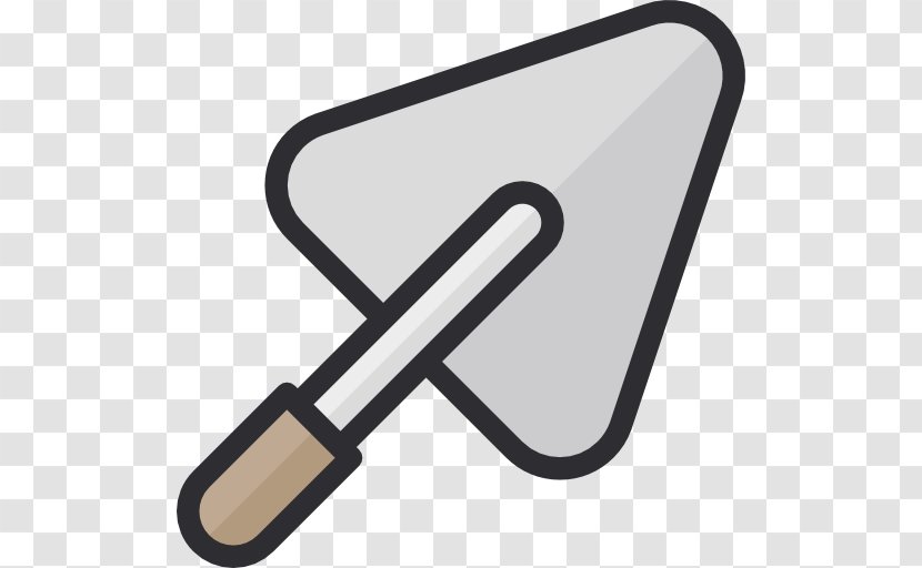 Shovel Trowel Architectural Engineering Icon - A Transparent PNG