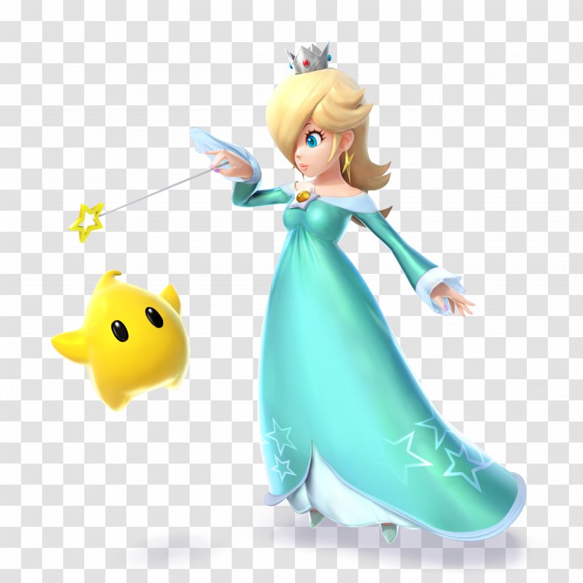 Super Smash Bros. For Nintendo 3DS And Wii U Mario Galaxy 2 Rosalina - Luma Transparent PNG