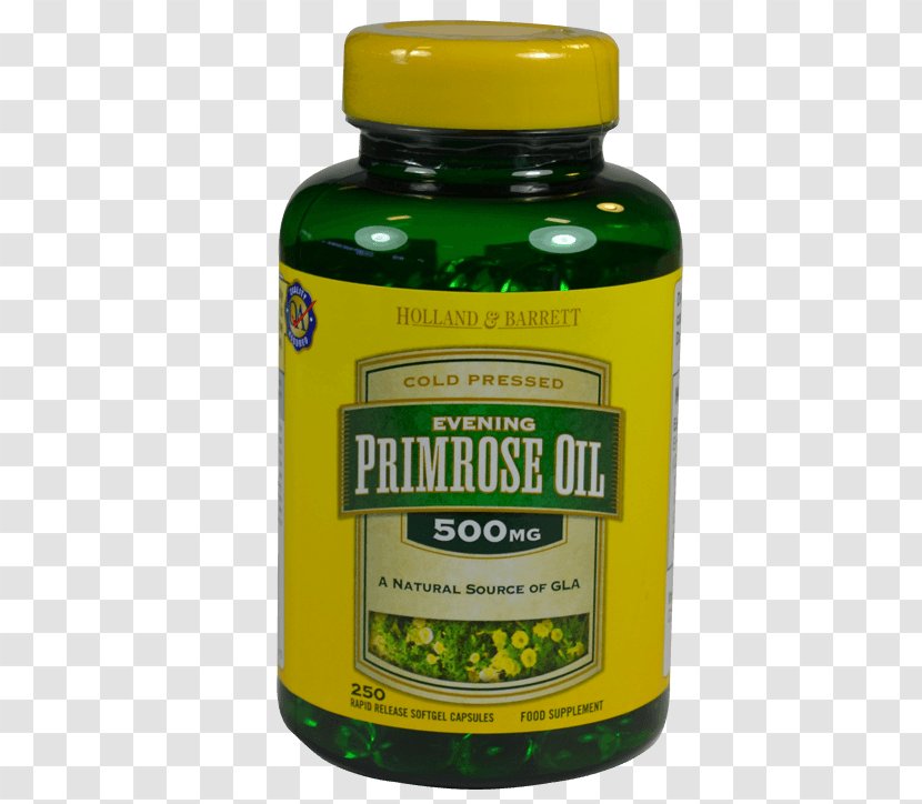Dietary Supplement Common Evening-primrose Oil Capsule Health Transparent PNG