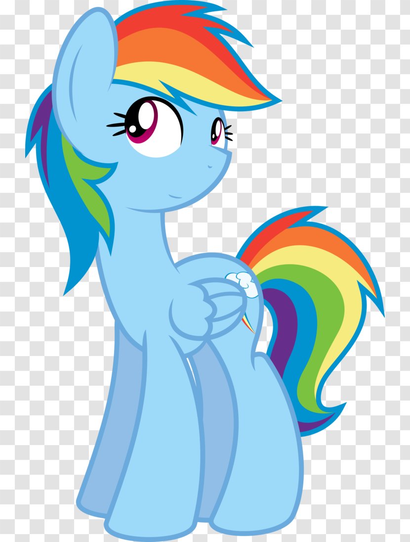 Pony Rainbow Dash Digital Art Fan - Tail Transparent PNG