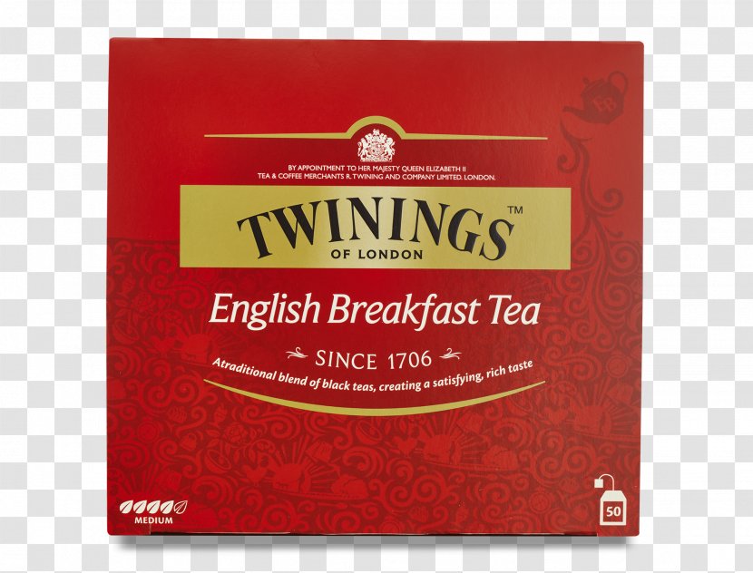 Prince Of Wales Tea Blend TWININGS English Breakfast 50pc 100G Puszka - Brand Transparent PNG