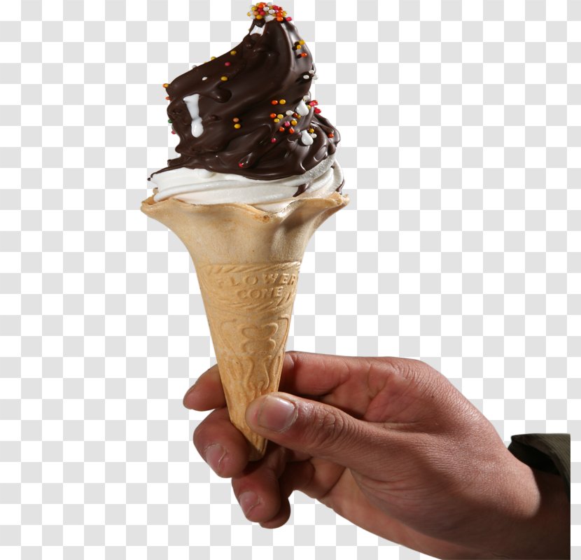 Chocolate Ice Cream Sundae Biscuit Roll Transparent PNG