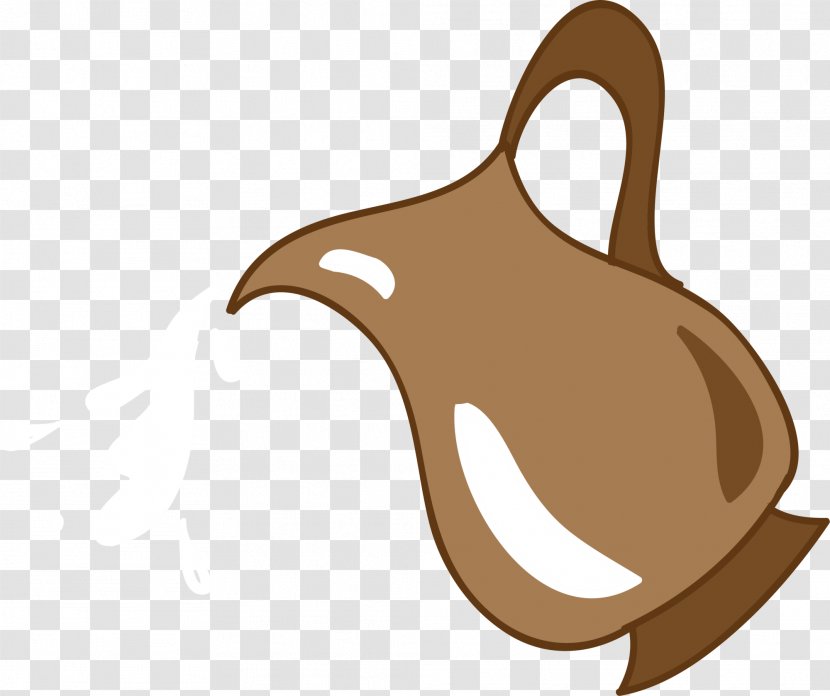 Cartoon Teapot Clip Art - Tail - Coffee Transparent PNG