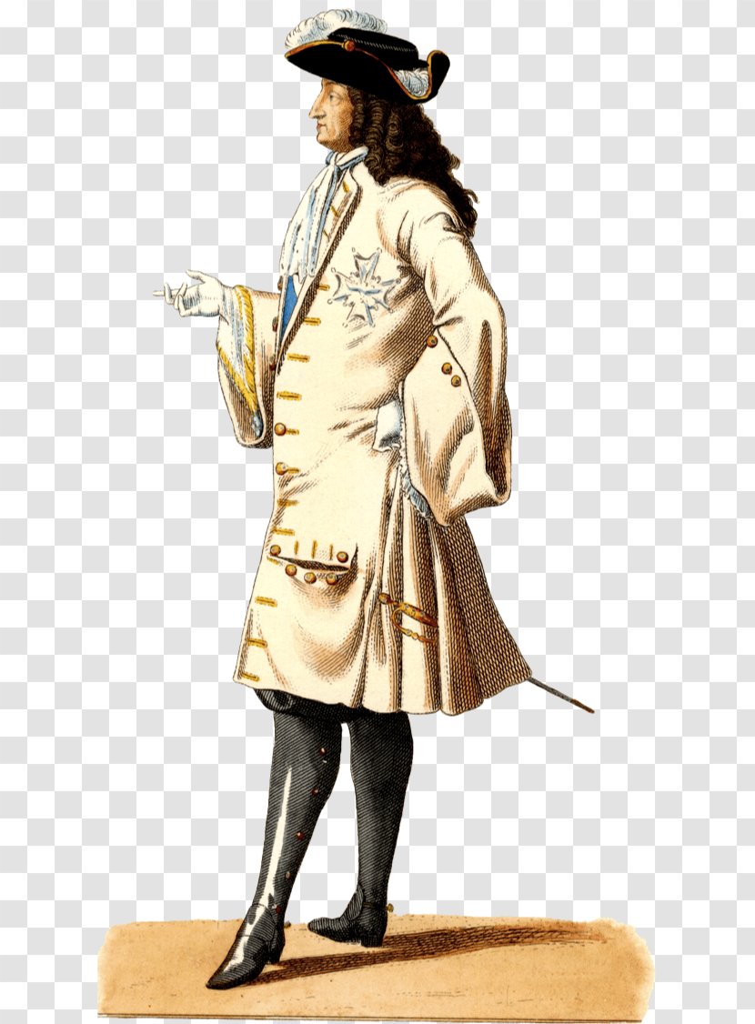 Portrait Of Louis XIV Victorian Era 17th Century Costume Stock Photography - Men's Wig Transparent PNG
