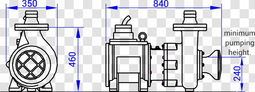 Engineering Technology Machine Drawing - Brand Transparent PNG