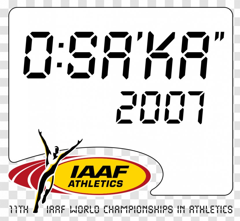 2007 World Championships In Athletics 2017 1976 2009 1980 - Osaka - Wm Transparent PNG
