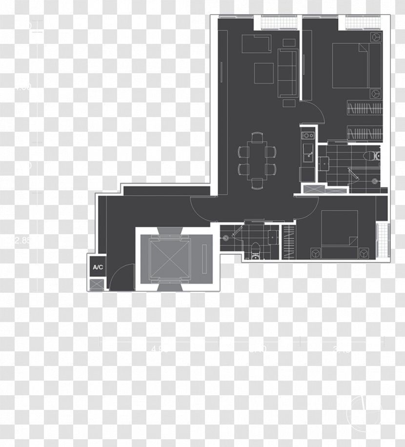 Architecture Facade Floor Plan Brand - Angle Transparent PNG