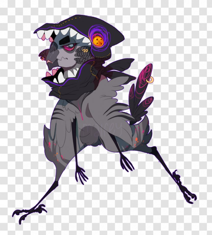 Demon Legendary Creature Clip Art - Violet Transparent PNG