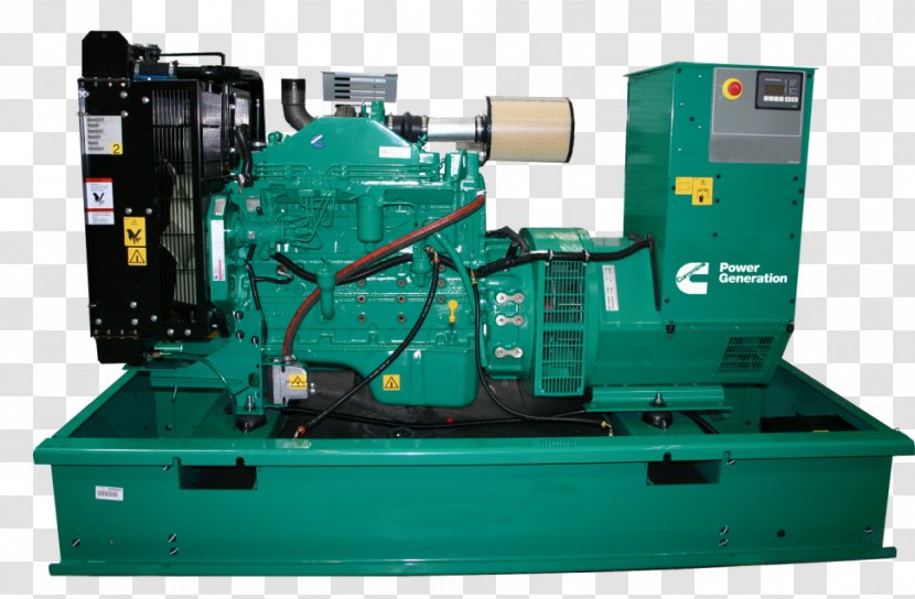 Diesel Generator Electric Cummins Engine-generator Volt-ampere - Toolroom - Engine Configuration Transparent PNG