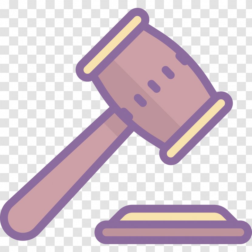 Hammer Clip Art - Judge - Lawyer Transparent PNG