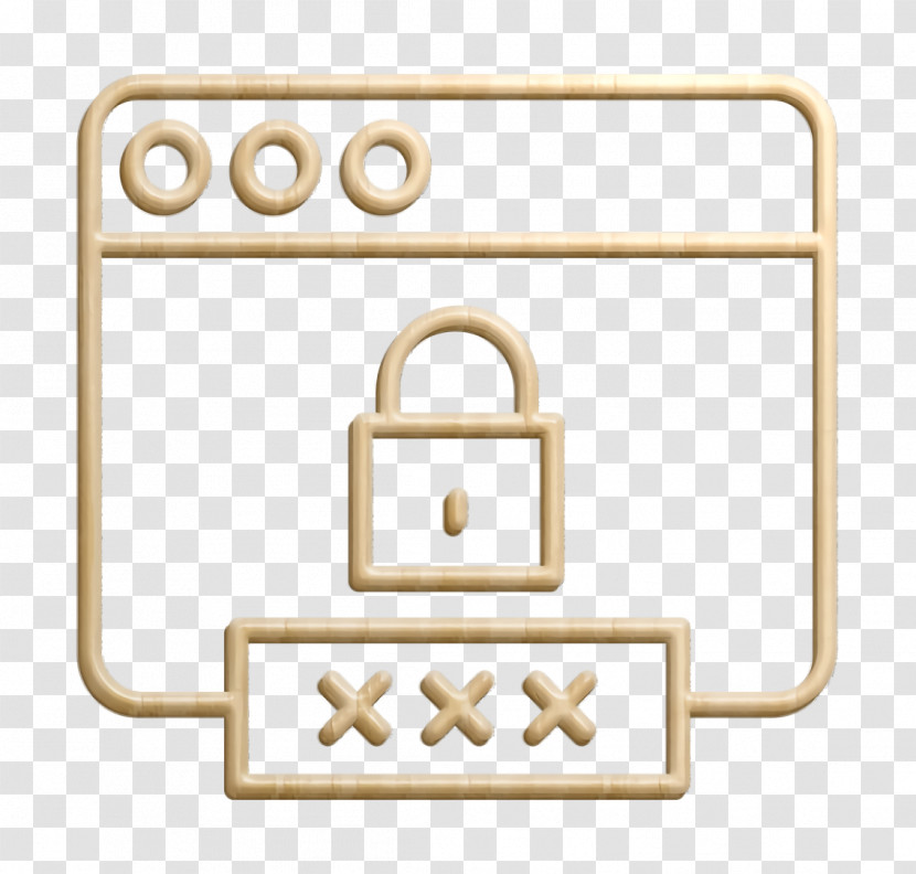 Access Icon Password Icon Cyber Icon Transparent PNG
