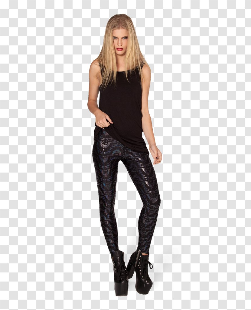 Leggings Shoulder Jeans - Fashion Model Transparent PNG