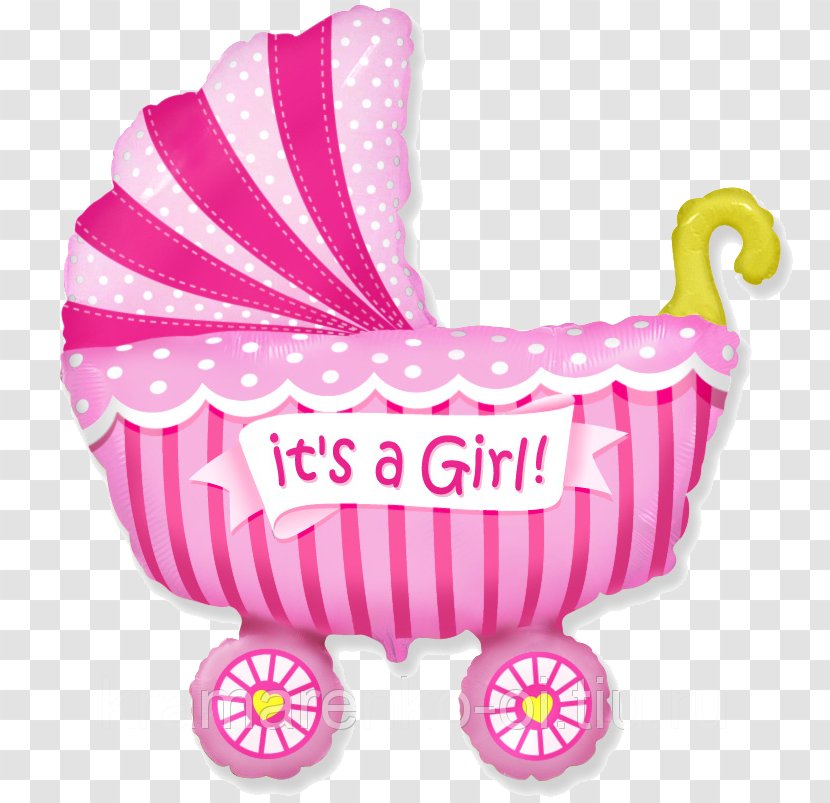 Pink Baby Products Vehicle Carriage Magenta - Infant Bed Transparent PNG