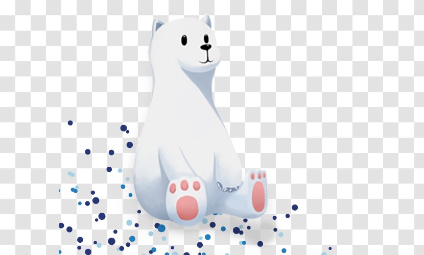 Whiskers Cat Polar Bear Paw Transparent PNG