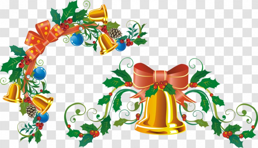 Ded Moroz Christmas Las Posadas New Year - Branch - Bells Transparent PNG