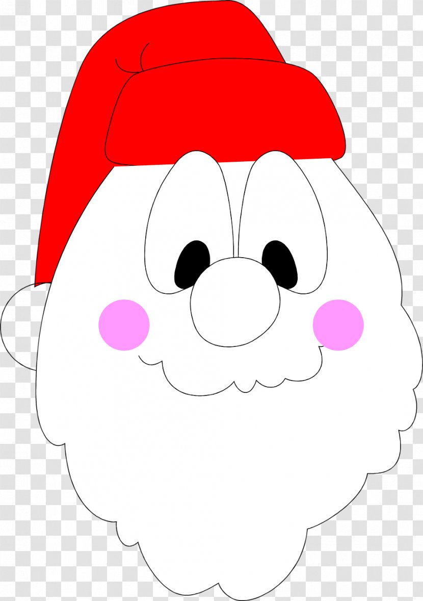 Clip Art Illustration Graphics Cartoon Image - Flower - Santa Eating Transparent PNG