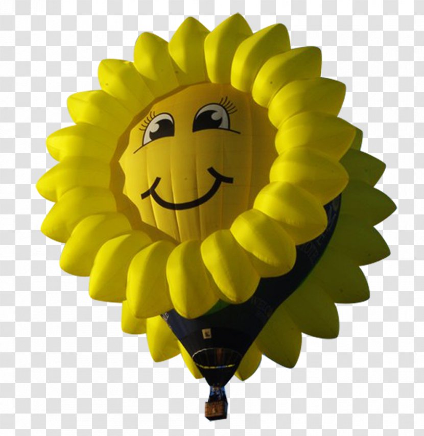 Hot Air Balloon Flight Aviation Airplane - Sunflower - Modeling Transparent PNG