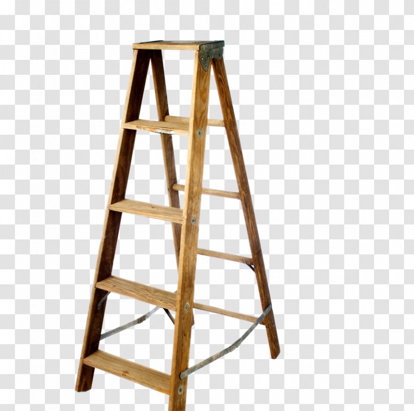 Michigan Ladder Wood Step Scaffolding Stock Photography - Furniture Transparent PNG