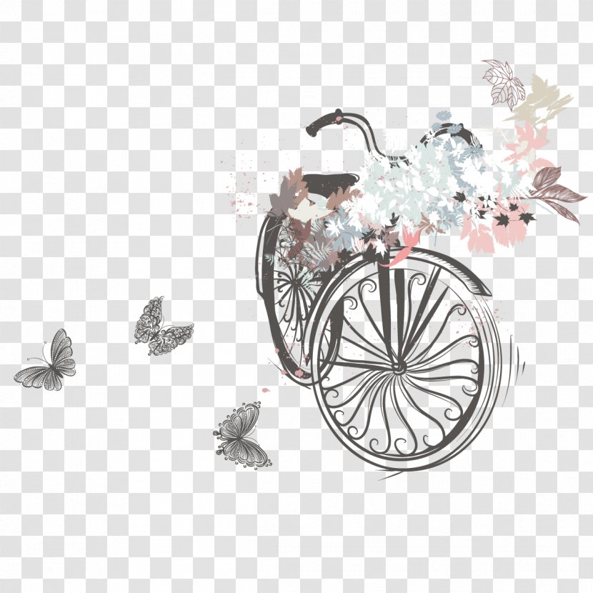 Bicycle Euclidean Vector - Stockxchng - Bike Transparent PNG