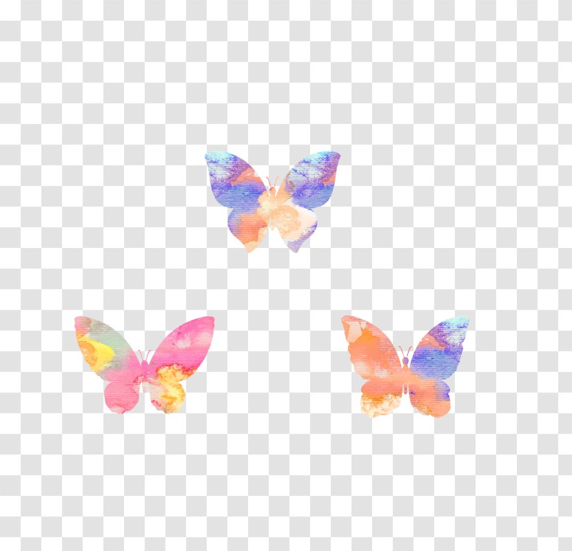 Butterfly Illustration - Paint Tool Sai - Symphony Transparent PNG
