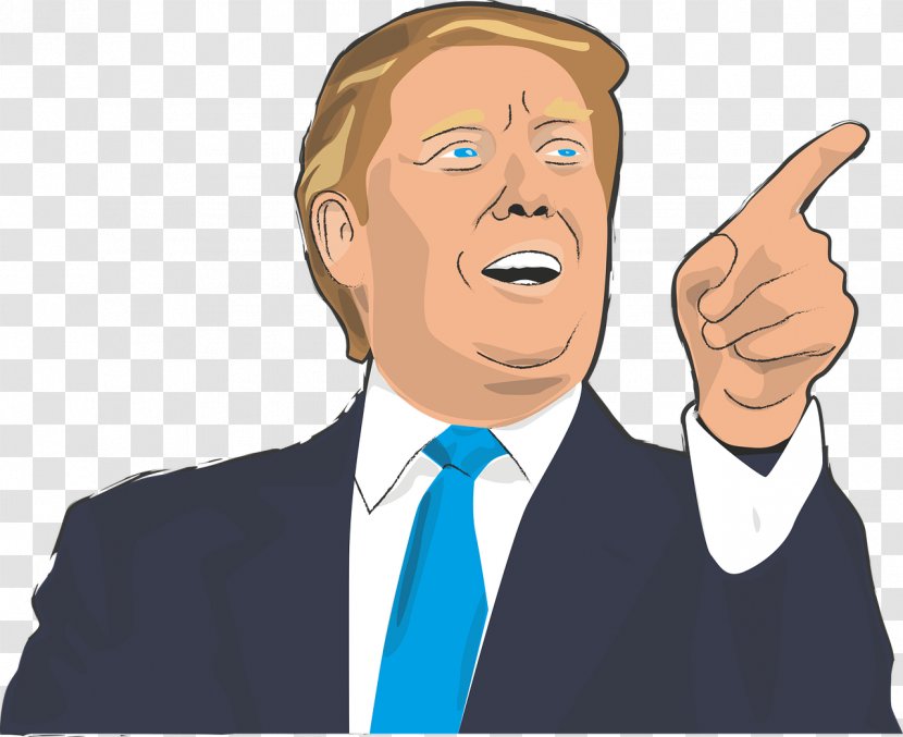 Presidency Of Donald Trump President The United States Television Presenter - Finger Transparent PNG