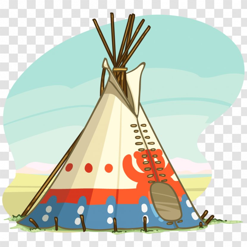 Rosebud Indian Reservation Tipi Sioux Native Americans In The United States Clip Art - Plains Indians - Teepee Transparent PNG