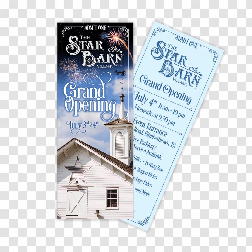 The Star Barn Itsourtree.com Ticket Village - December - Grand Openning Transparent PNG