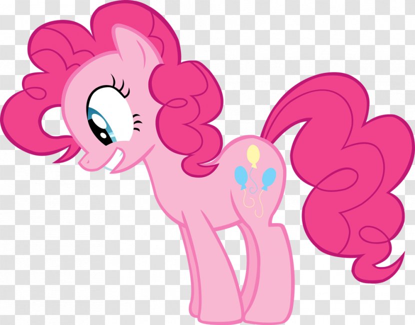 Pinkie Pie Pony Twilight Sparkle Rainbow Dash Rarity - Heart - Winkie Transparent PNG