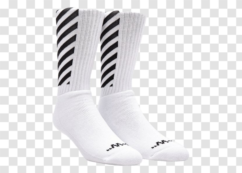 Sock Off-White Anklet Shoe Dress - Tree - Socks Transparent PNG