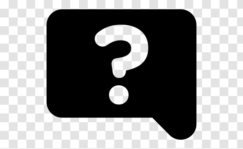 Question Mark Speech Balloon - Icon tree Transparent PNG