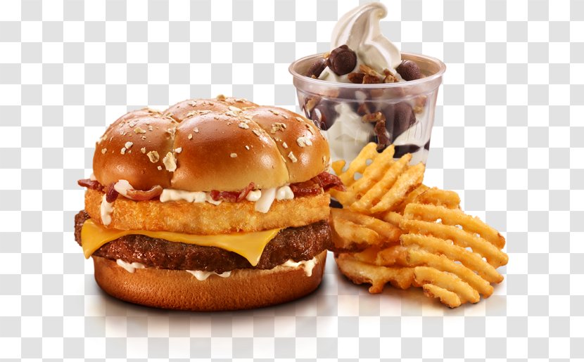 French Fries Cheeseburger Hamburger Hash Browns Bacon Transparent PNG