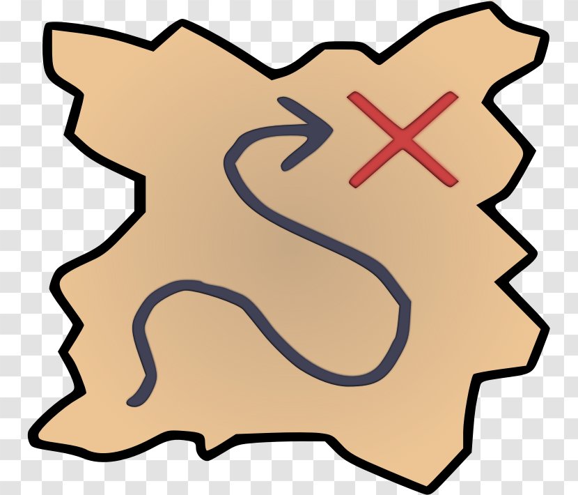 Clip Art X Marks The Spot Treasure Map Image Pirate Transparent PNG