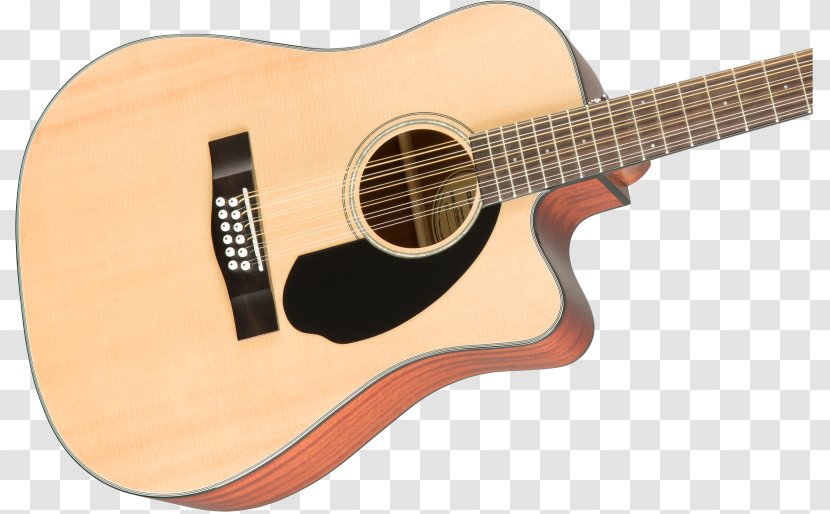 Fender CD-140SCE Acoustic-Electric Guitar Dreadnought Steel-string Acoustic - Tree Transparent PNG
