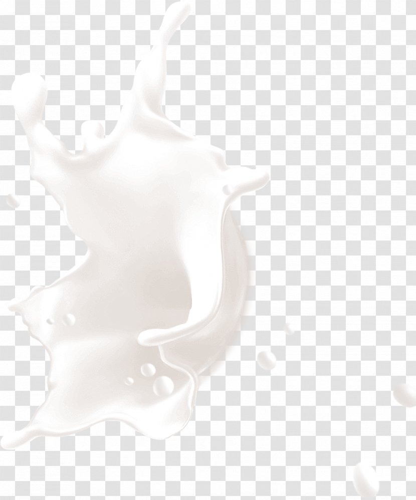 Neck Pattern - Computer - White Milk Splash Without Picking Material Patterns Transparent PNG