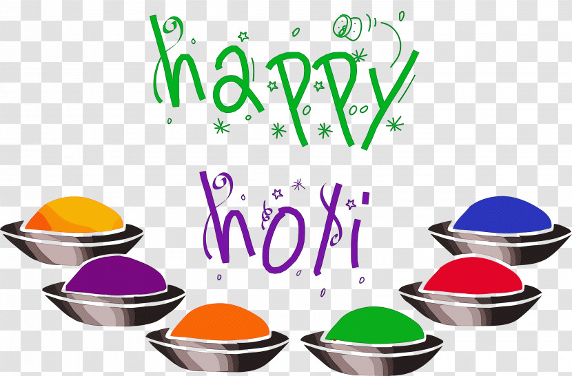 Happy Holi Holi Colorful Transparent PNG
