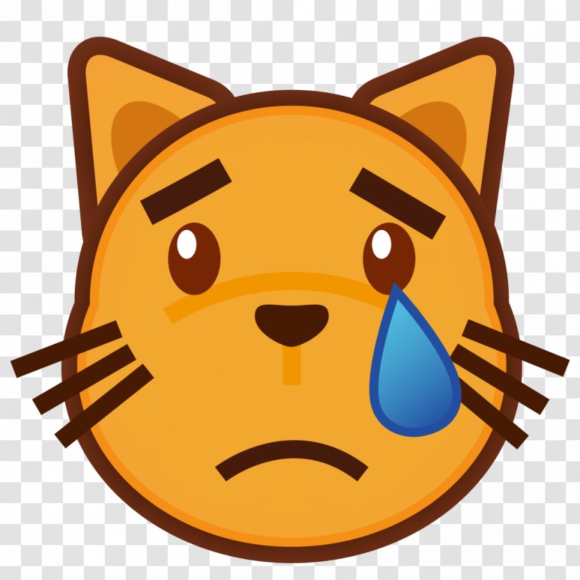 Cat Kitten Feeling YouTube Love - Crying Face Transparent PNG