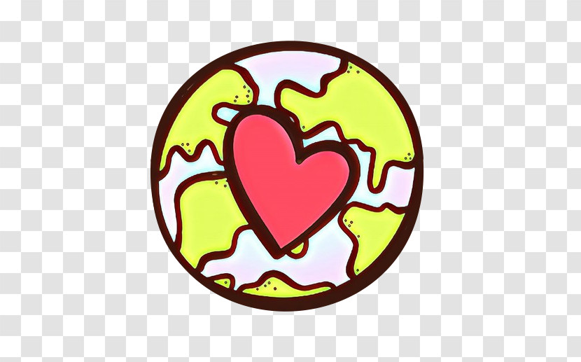 Heart Yellow Sticker Love Transparent PNG