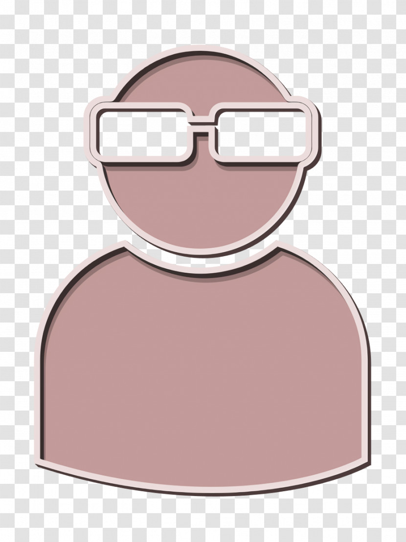 User With Eyeglasses Icon Humans 3 Icon User Icon Transparent PNG