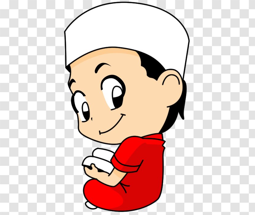 Muslim Islam Cartoon Drawing Clip Art - Happiness - Ramadhan Karim Transparent PNG