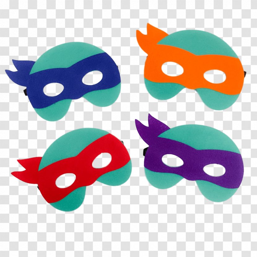 Mask Teenage Mutant Ninja Turtles Leonardo Raphael - Mutants In Fiction Transparent PNG