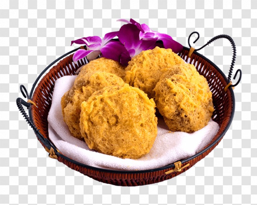 Carrot Cake Vegetarian Cuisine Cupcake Pakora - Fried Sweet Potato Transparent PNG