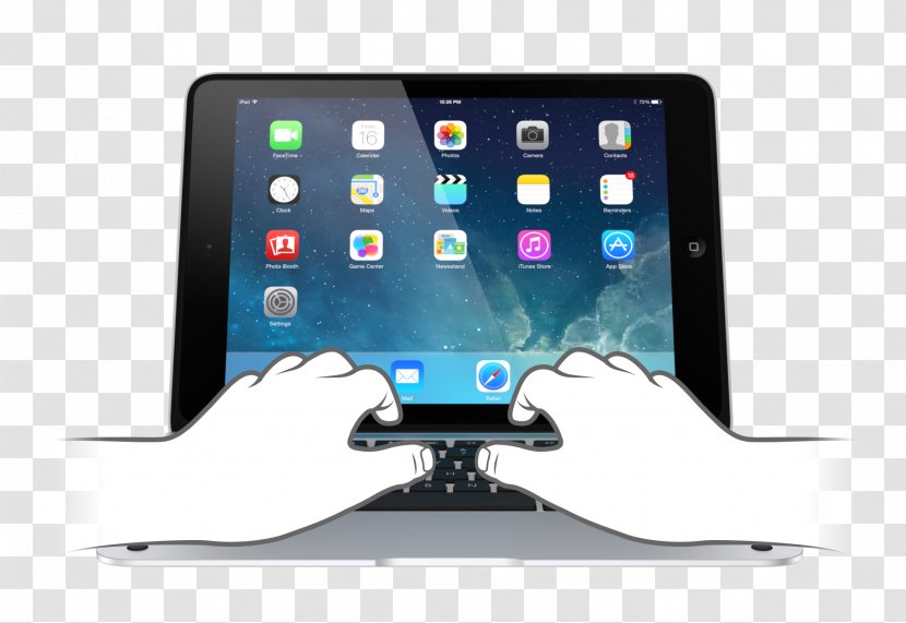 IPad Air Computer Keyboard 2 MacBook - Output Device - Hand Typing Transparent PNG