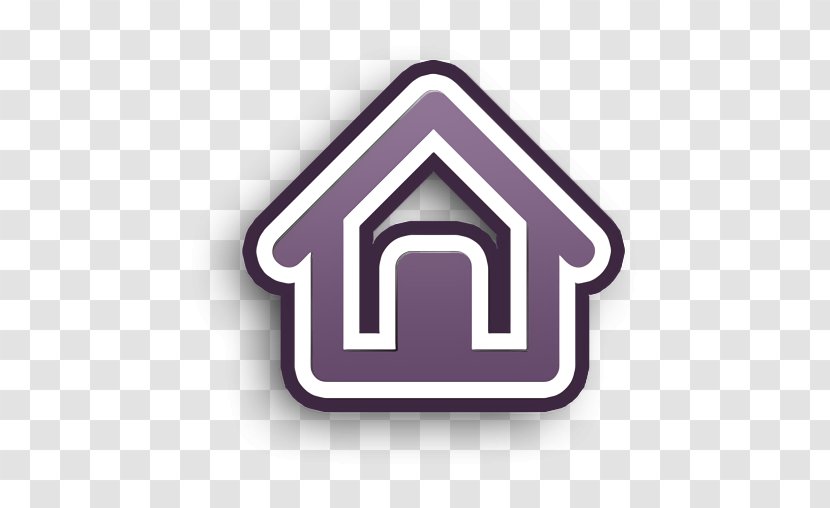 Building Icon Estate House - Sign - Triangle Symbol Transparent PNG
