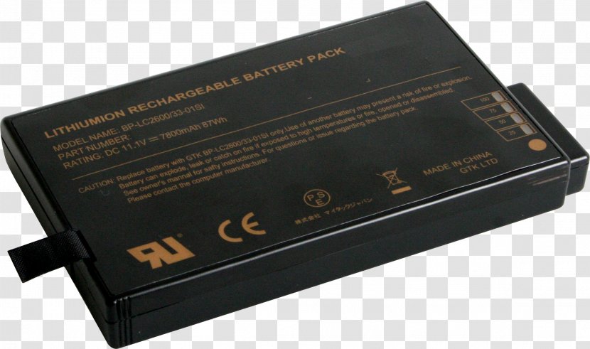 Laptop Getac X500 B300 Computer Electric Battery - Mobile Phone Transparent PNG