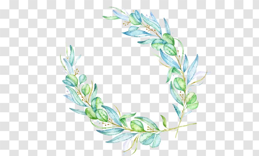 Olive Branch Green Icon - Turquoise - Lace Transparent PNG