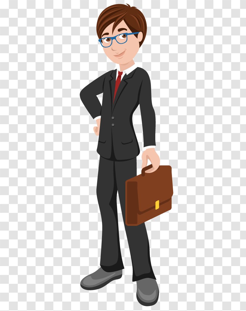 Business Service Knowledge Professional - Businessperson - Employee Cartoon Transparent PNG