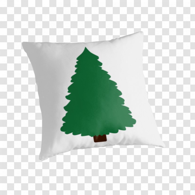 Throw Pillows Cushion Christmas Tree - Green Pillow Transparent PNG