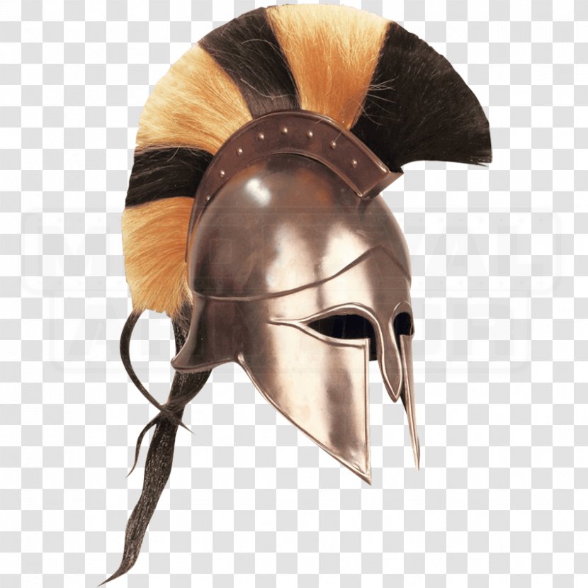 Hoplite Corinthian Helmet Ancient Greece Spartan Army - Cap - Gladiator Motorcycle Rome Transparent PNG